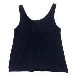 Eileen Fisher black scoop neck tank top women’s size XL